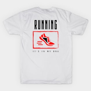 Running It's in my DNA T-Shirt